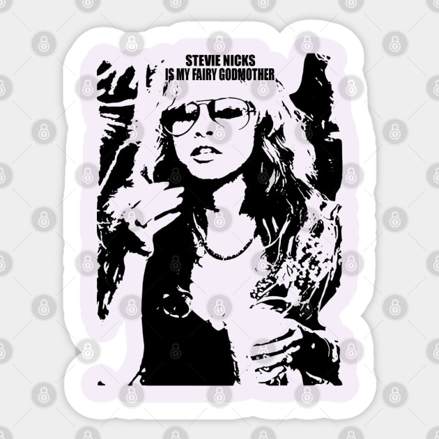 Is My Fairy Godmother Stevie nicks Sticker by MManoban